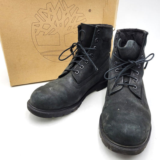 【中古品】【メンズ】 10042 6INCH BASIC BOOTS シックスインチ ベーシック ブーツ シューズ 靴 164-260322-cs-17-izu サイズ：10W カラー：ブラック 万代Net店