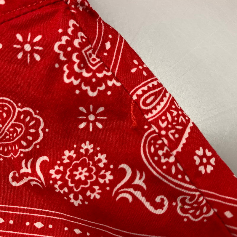 【中古品】【メンズ】 18SS BANDANA TRACK JACKET バンダナ トラック ジャケット 149-260322-cs-10-izu サイズ：M カラー：レッド 万代Net店
