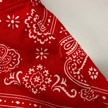 【中古品】【メンズ】 18SS BANDANA TRACK JACKET バンダナ トラック ジャケット 149-260322-cs-10-izu サイズ：M カラー：レッド 万代Net店