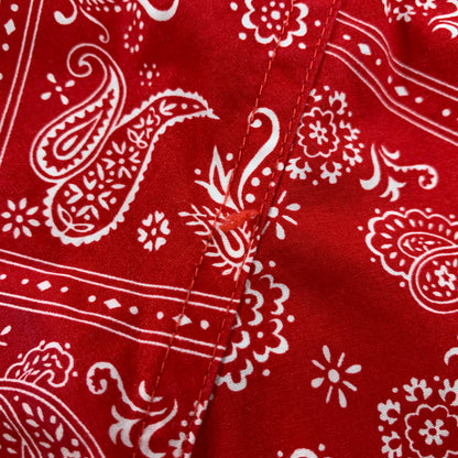 【中古品】【メンズ】 18SS BANDANA TRACK JACKET バンダナ トラック ジャケット 149-260322-cs-10-izu サイズ：M カラー：レッド 万代Net店
