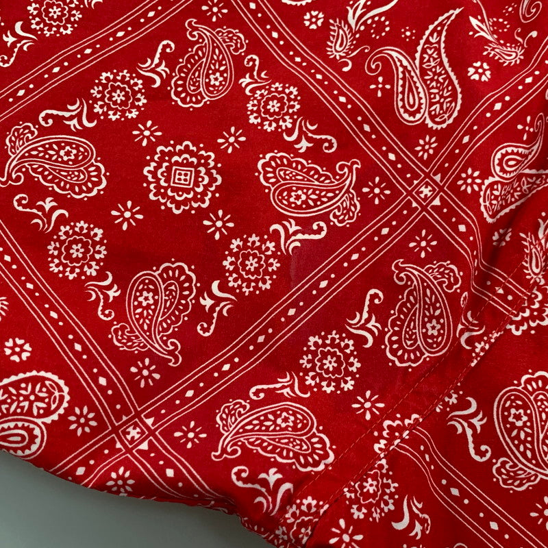 【中古品】【メンズ】 18SS BANDANA TRACK JACKET バンダナ トラック ジャケット 149-260322-cs-10-izu サイズ：M カラー：レッド 万代Net店