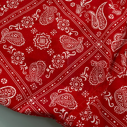 【中古品】【メンズ】 18SS BANDANA TRACK JACKET バンダナ トラック ジャケット 149-260322-cs-10-izu サイズ：M カラー：レッド 万代Net店