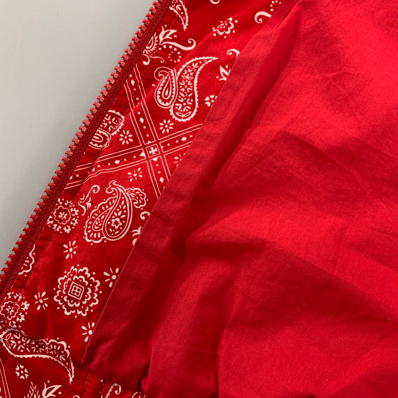 【中古品】【メンズ】 18SS BANDANA TRACK JACKET バンダナ トラック ジャケット 149-260322-cs-10-izu サイズ：M カラー：レッド 万代Net店