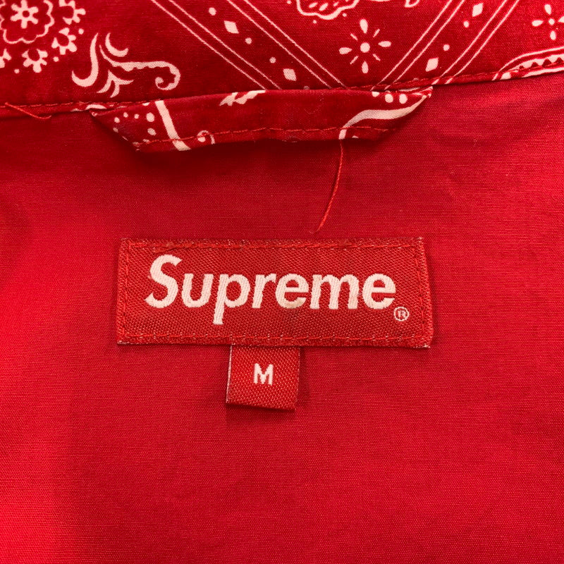 【中古品】【メンズ】 18SS BANDANA TRACK JACKET バンダナ トラック ジャケット 149-260322-cs-10-izu サイズ：M カラー：レッド 万代Net店