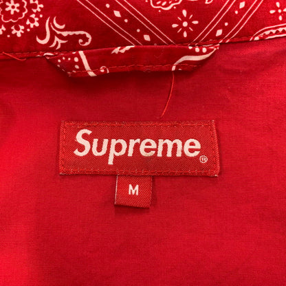 【中古品】【メンズ】 18SS BANDANA TRACK JACKET バンダナ トラック ジャケット 149-260322-cs-10-izu サイズ：M カラー：レッド 万代Net店