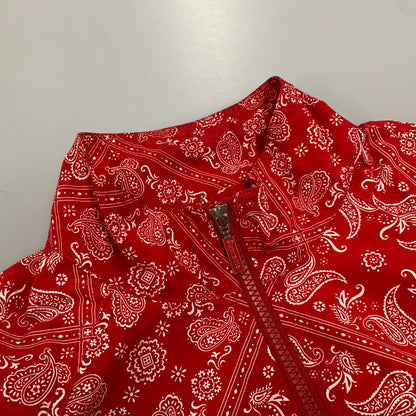 【中古品】【メンズ】 18SS BANDANA TRACK JACKET バンダナ トラック ジャケット 149-260322-cs-10-izu サイズ：M カラー：レッド 万代Net店