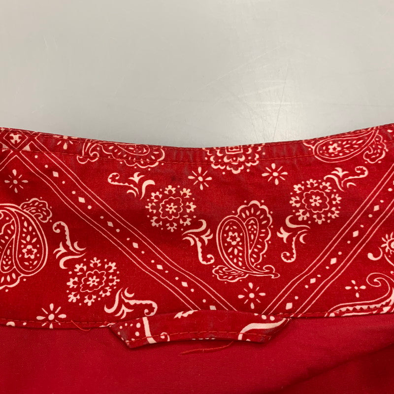【中古品】【メンズ】 18SS BANDANA TRACK JACKET バンダナ トラック ジャケット 149-260322-cs-10-izu サイズ：M カラー：レッド 万代Net店