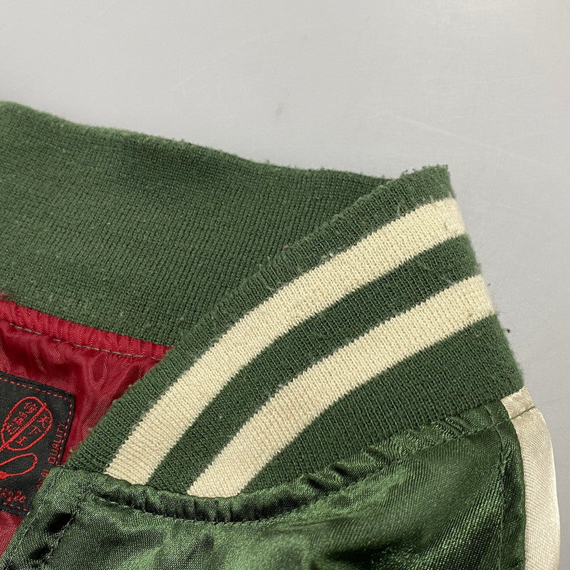 【中古品】【メンズ】 一心如鏡 イッシンニョキョウ 53951 龍 SOUVENIR JACKET スーベニア ジャケット アウター 145-260328-cs-16-izu サイズ：4L カラー：グリーン 万代Net店