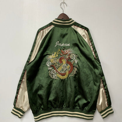 【中古品】【メンズ】 一心如鏡 イッシンニョキョウ 53951 龍 SOUVENIR JACKET スーベニア ジャケット アウター 145-260328-cs-16-izu サイズ：4L カラー：グリーン 万代Net店