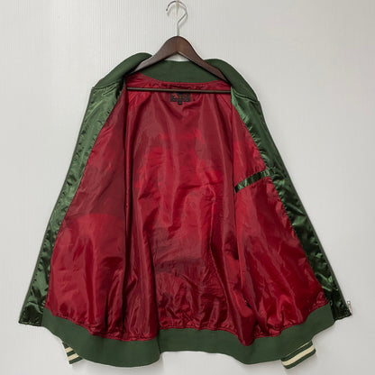 【中古品】【メンズ】 一心如鏡 イッシンニョキョウ 53951 龍 SOUVENIR JACKET スーベニア ジャケット アウター 145-260328-cs-16-izu サイズ：4L カラー：グリーン 万代Net店