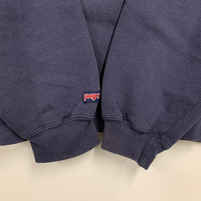 【現状渡し品】【メンズ】 JANSPORT ジャンスポーツ PITTSBURCH PATCH SWEAT ピッツバーグ パッチ スウェット トップス 146-260326-kh-21-izu サイズ：XL カラー：ネイビー 万代Net店