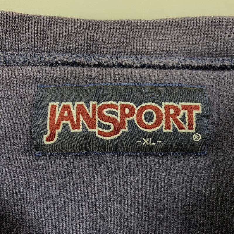 【現状渡し品】【メンズ】 JANSPORT ジャンスポーツ PITTSBURCH PATCH SWEAT ピッツバーグ パッチ スウェット トップス 146-260326-kh-21-izu サイズ：XL カラー：ネイビー 万代Net店
