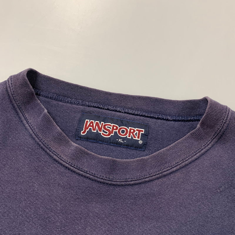 【現状渡し品】【メンズ】 JANSPORT ジャンスポーツ PITTSBURCH PATCH SWEAT ピッツバーグ パッチ スウェット トップス 146-260326-kh-21-izu サイズ：XL カラー：ネイビー 万代Net店