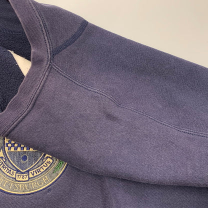 【現状渡し品】【メンズ】 JANSPORT ジャンスポーツ PITTSBURCH PATCH SWEAT ピッツバーグ パッチ スウェット トップス 146-260326-kh-21-izu サイズ：XL カラー：ネイビー 万代Net店