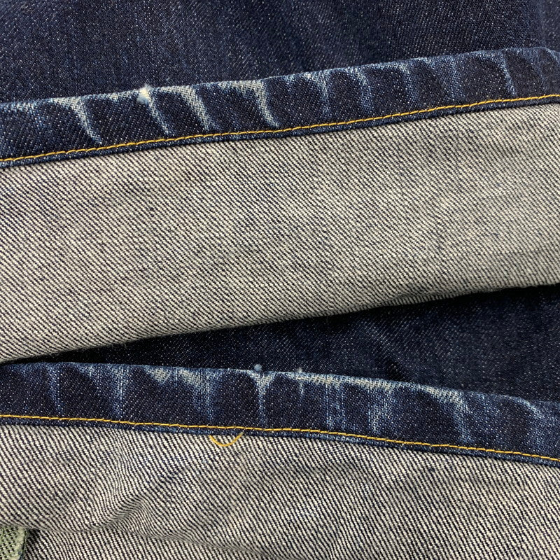 【中古品】【メンズ】 ZEN 禅 × CHIKIRIYA ちきりや DENIM PANTS デニムパンツ 牡丹兎 ジーンズ ボトムス 156-260326-as-05-izu サイズ：38 カラー：インディゴ 万代Net店