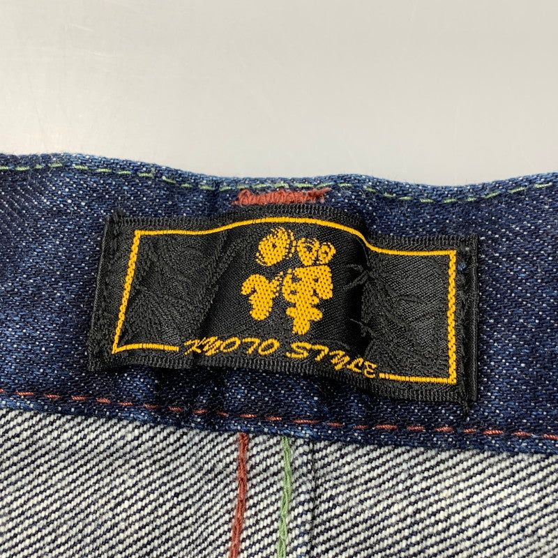 【中古品】【メンズ】 ZEN 禅 × CHIKIRIYA ちきりや DENIM PANTS デニムパンツ 牡丹兎 ジーンズ ボトムス 156-260326-as-05-izu サイズ：38 カラー：インディゴ 万代Net店