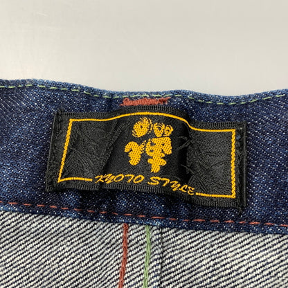 【中古品】【メンズ】 ZEN 禅 × CHIKIRIYA ちきりや DENIM PANTS デニムパンツ 牡丹兎 ジーンズ ボトムス 156-260326-as-05-izu サイズ：38 カラー：インディゴ 万代Net店