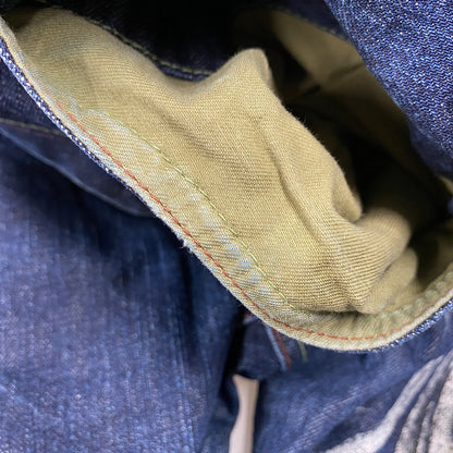 【中古品】【メンズ】 禅 ゼン 天女 DENIM PANTS デニム パンツ ボトムス ズボン 156-260328-cs-19-izu サイズ：不明 カラー：インディゴ 万代Net店
