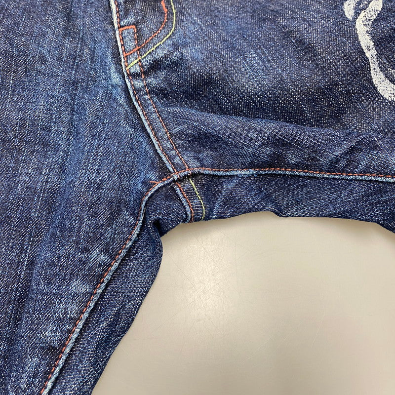 【中古品】【メンズ】 禅 ゼン 天女 DENIM PANTS デニム パンツ ボトムス ズボン 156-260328-cs-19-izu サイズ：不明 カラー：インディゴ 万代Net店