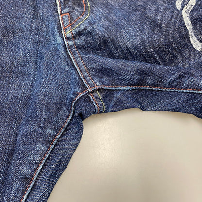 【中古品】【メンズ】 禅 ゼン 天女 DENIM PANTS デニム パンツ ボトムス ズボン 156-260328-cs-19-izu サイズ：不明 カラー：インディゴ 万代Net店