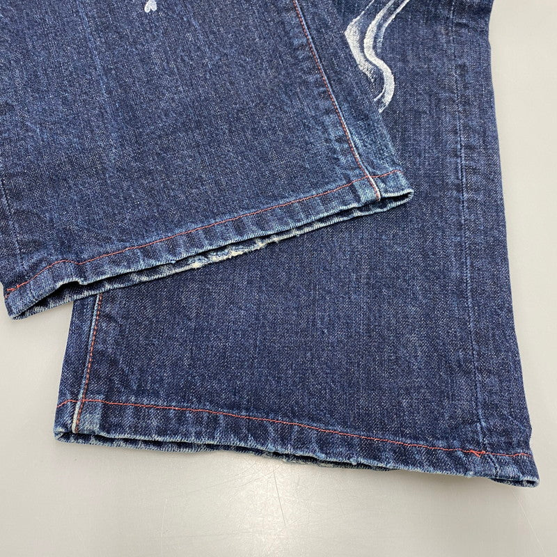 【中古品】【メンズ】 禅 ゼン 天女 DENIM PANTS デニム パンツ ボトムス ズボン 156-260328-cs-19-izu サイズ：不明 カラー：インディゴ 万代Net店