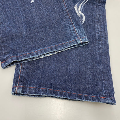 【中古品】【メンズ】 禅 ゼン 天女 DENIM PANTS デニム パンツ ボトムス ズボン 156-260328-cs-19-izu サイズ：不明 カラー：インディゴ 万代Net店