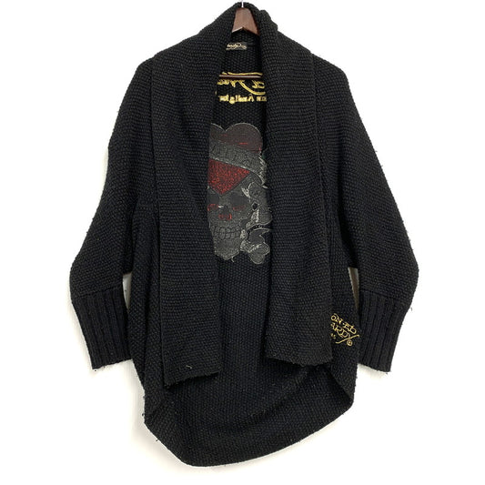 【中古品】【レディース】 EHW812 LOVE KILL CARDIGAN ラブキル カーディガン トップス 168-260327-yn-01-izu サイズ：M カラー：ブラック 万代Net店