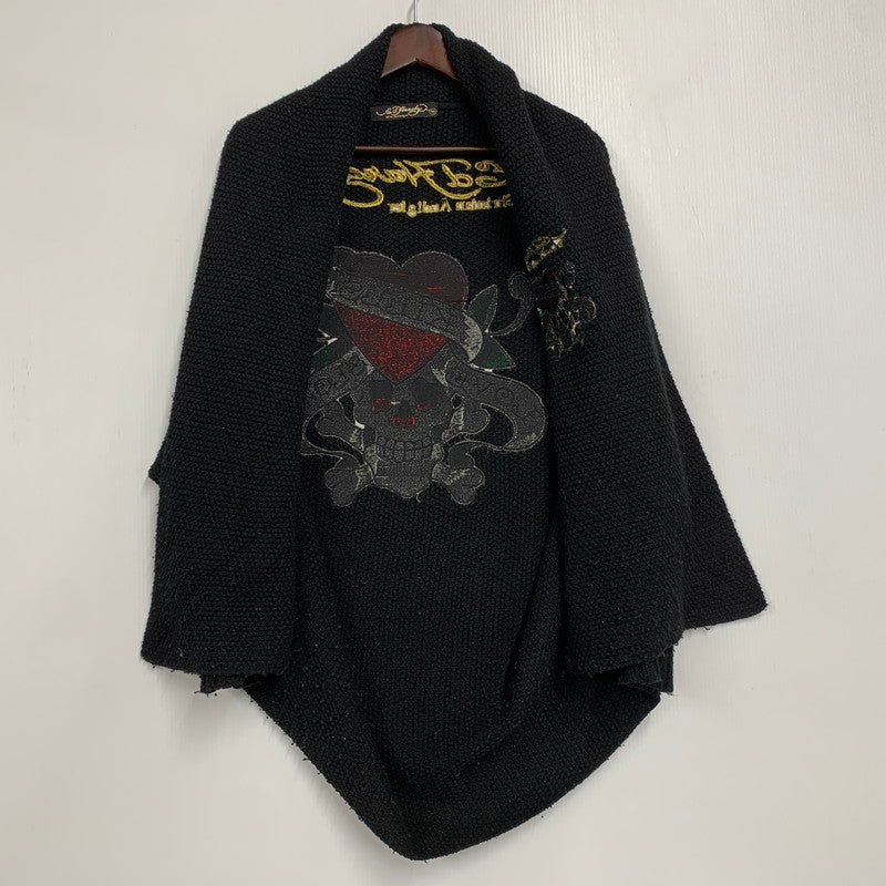 【中古品】【レディース】 EHW812 LOVE KILL CARDIGAN ラブキル カーディガン トップス 168-260327-yn-01-izu サイズ：M カラー：ブラック 万代Net店