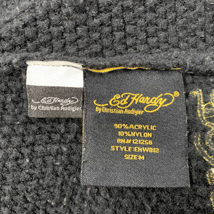 【中古品】【レディース】 EHW812 LOVE KILL CARDIGAN ラブキル カーディガン トップス 168-260327-yn-01-izu サイズ：M カラー：ブラック 万代Net店