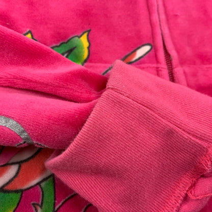 【中古品】【レディース】 VELOR SET UP JERSEY ベロア セットアップ ジャージ 168-260323-ya-18-izu サイズ：XL カラー：PINK 万代Net店