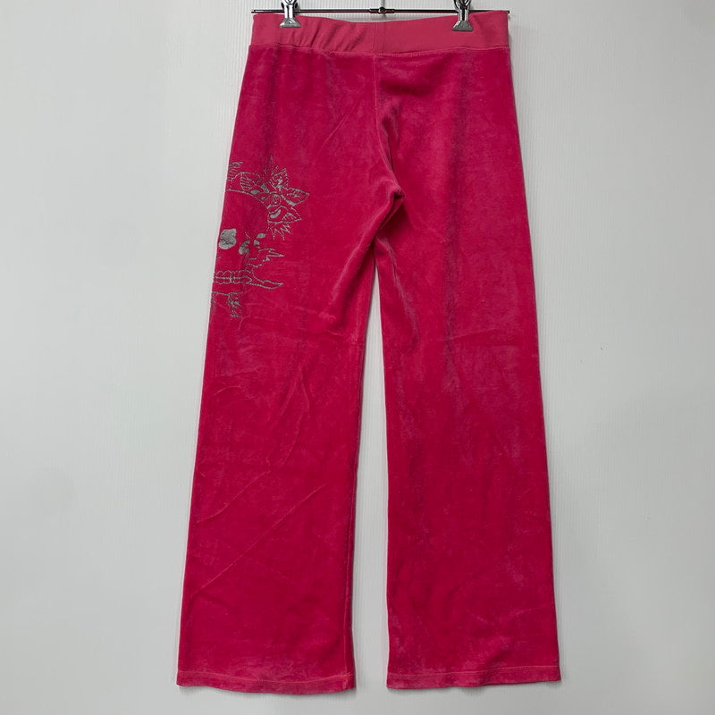 【中古品】【レディース】 VELOR SET UP JERSEY ベロア セットアップ ジャージ 168-260323-ya-18-izu サイズ：XL カラー：PINK 万代Net店