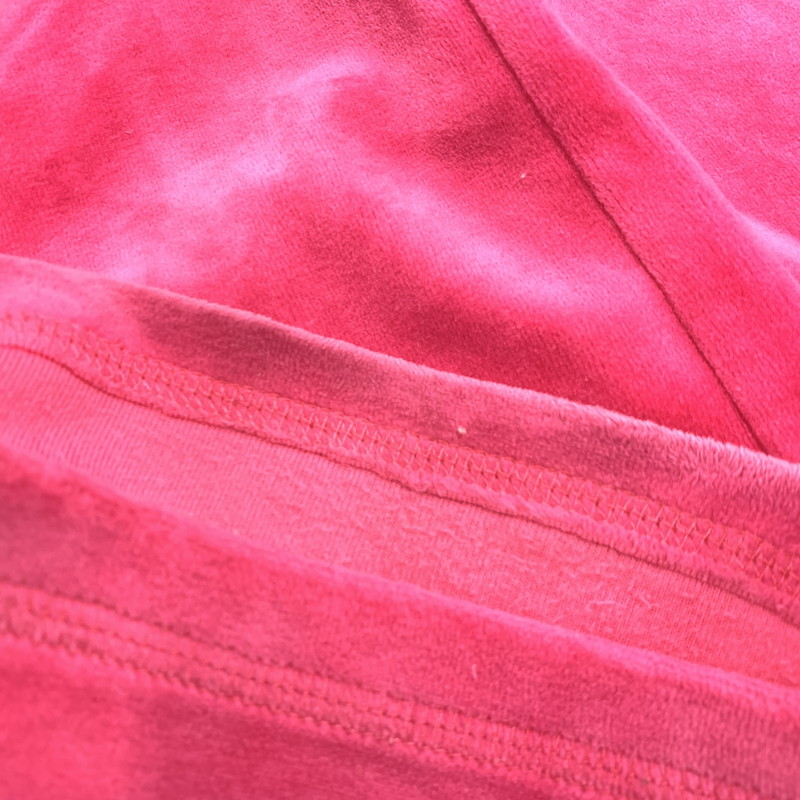 【中古品】【レディース】 VELOR SET UP JERSEY ベロア セットアップ ジャージ 168-260323-ya-18-izu サイズ：XL カラー：PINK 万代Net店
