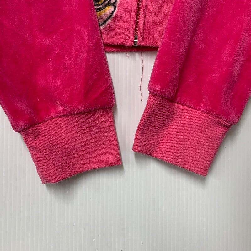 【中古品】【レディース】 VELOR SET UP JERSEY ベロア セットアップ ジャージ 168-260323-ya-18-izu サイズ：XL カラー：PINK 万代Net店