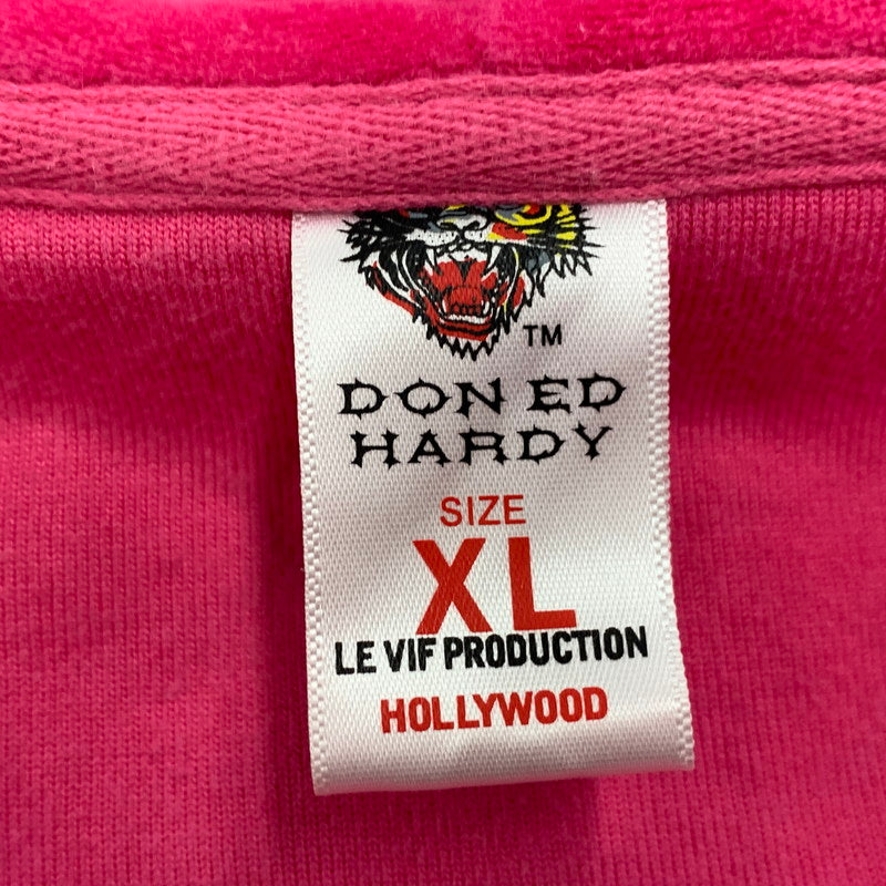 【中古品】【レディース】 VELOR SET UP JERSEY ベロア セットアップ ジャージ 168-260323-ya-18-izu サイズ：XL カラー：PINK 万代Net店