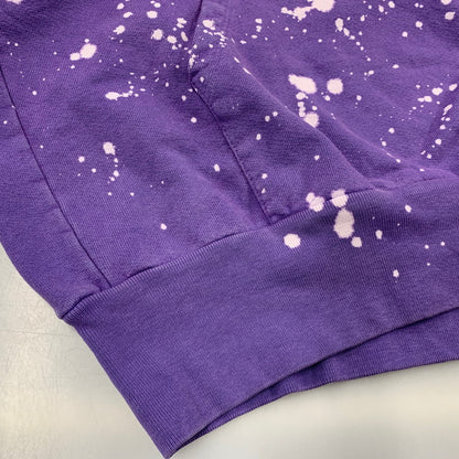 【中古品】【メンズ】 KARMAGAWA カラマグア × MINDSEEKER マインドシーカー BLEACH SWEAT HOODIE ブリーチ スウェット フーディー パーカー トップス 142-260326-kh-20-izu サイズ：XL カラー：パープル 万代Net店