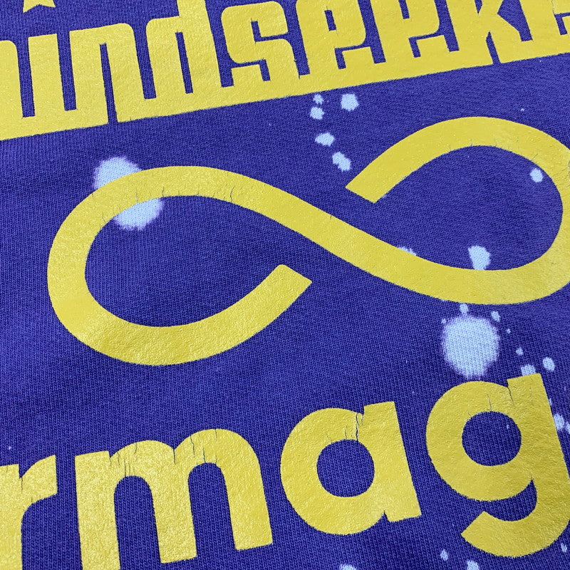 【中古品】【メンズ】 KARMAGAWA カラマグア × MINDSEEKER マインドシーカー BLEACH SWEAT HOODIE ブリーチ スウェット フーディー パーカー トップス 142-260326-kh-20-izu サイズ：XL カラー：パープル 万代Net店