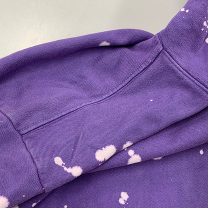 【中古品】【メンズ】 KARMAGAWA カラマグア × MINDSEEKER マインドシーカー BLEACH SWEAT HOODIE ブリーチ スウェット フーディー パーカー トップス 142-260326-kh-20-izu サイズ：XL カラー：パープル 万代Net店
