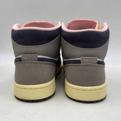 【中古品】【メンズ】 NIKE ナイキ AIR JORDAN 1 MID SE HQ2011-100 エア ジョーダン 1 ミッド SE スニーカー シューズ 靴 160-260323-as-14-izu サイズ：27cm カラー：WHITE/OIL GREY-CAVE STONE 万代Net店