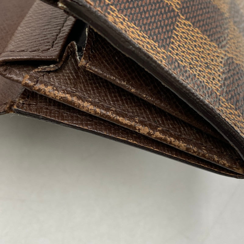 【中古品】【メンズ/レディース】 LOUIS VUITTON ルイ・ヴィトン N61930 ポルト モネ プラ ダミエ コインケース 小銭入れ 財布 179-260323-as-17-izu カラー：ブラウン 万代Net店