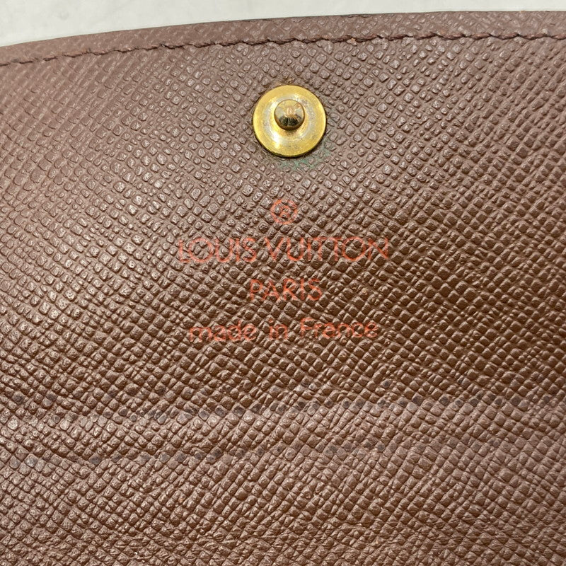 【中古品】【メンズ/レディース】 LOUIS VUITTON ルイ・ヴィトン N61930 ポルト モネ プラ ダミエ コインケース 小銭入れ 財布 179-260323-as-17-izu カラー：ブラウン 万代Net店