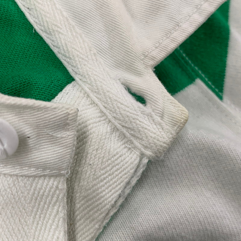 【中古品】【メンズ】 CUSTOM FIT RUGBY BORDER LS SHIRT ラグビー ボーダー ロングスリーブ シャツ 長袖 146-260326-as-11-izu サイズ：XL カラー：グリーン×ホワイト 万代Net店