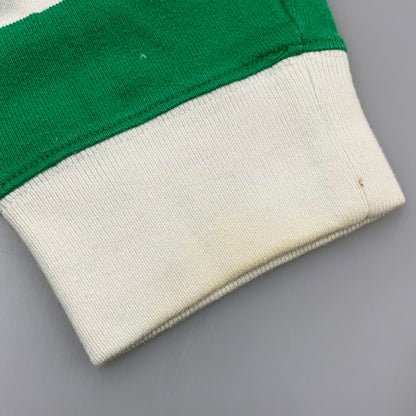 【中古品】【メンズ】 CUSTOM FIT RUGBY BORDER LS SHIRT ラグビー ボーダー ロングスリーブ シャツ 長袖 146-260326-as-11-izu サイズ：XL カラー：グリーン×ホワイト 万代Net店