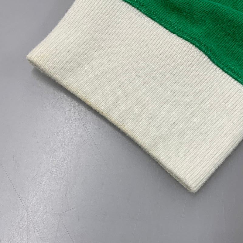 【中古品】【メンズ】 CUSTOM FIT RUGBY BORDER LS SHIRT ラグビー ボーダー ロングスリーブ シャツ 長袖 146-260326-as-11-izu サイズ：XL カラー：グリーン×ホワイト 万代Net店