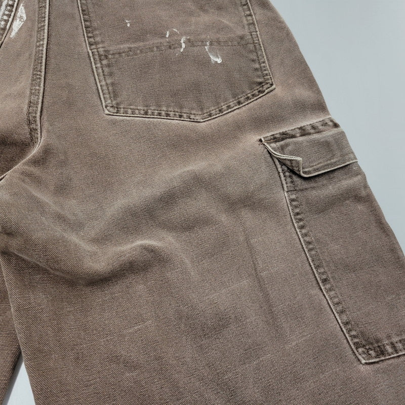 【中古品】【メンズ】 TOUGHDUCK タフダック 90S DUCK CARGO PANTS ダック カーゴ パンツ ボトムス ズボン 157-260331-cs-09-izu サイズ：32×32 カラー：ブラウン 万代Net店