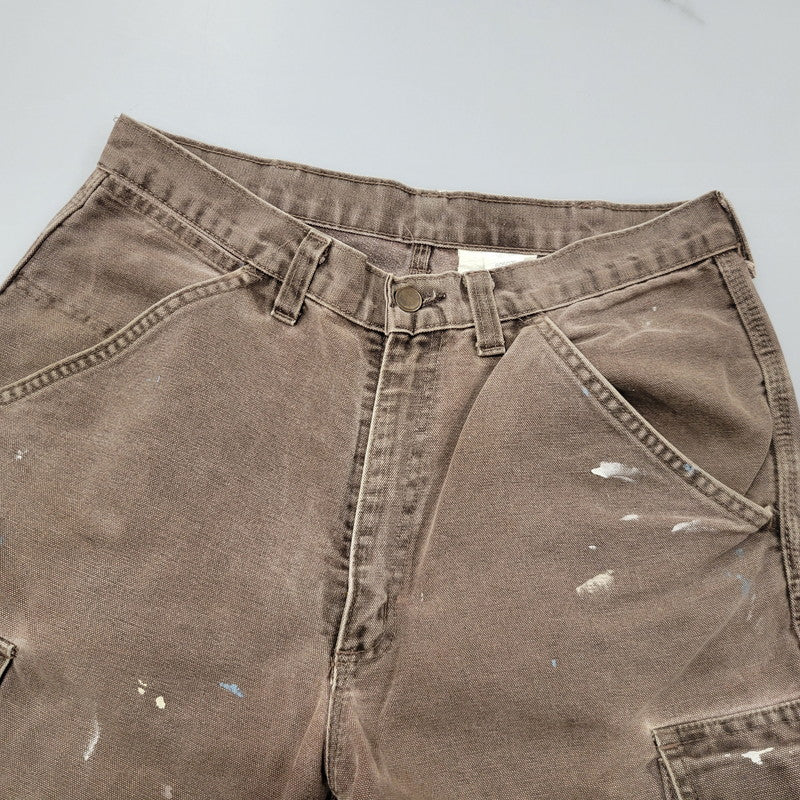 【中古品】【メンズ】 TOUGHDUCK タフダック 90S DUCK CARGO PANTS ダック カーゴ パンツ ボトムス ズボン 157-260331-cs-09-izu サイズ：32×32 カラー：ブラウン 万代Net店