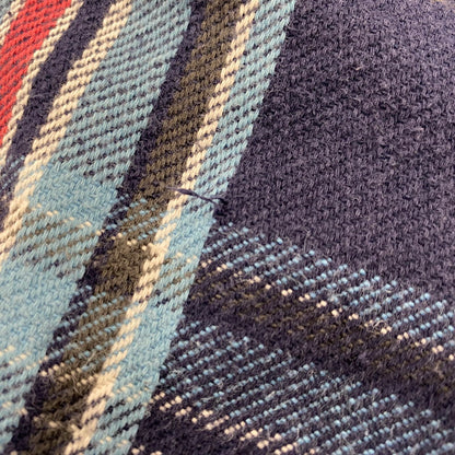 【中古品】【メンズ】 90S THERMAL LINER FLANNEL CHECK HOODIE SHIRT サーマル ライナー フランネル チェック フーディー シャツ トップス 長袖 146-260325-cs-07-izu サイズ：L カラー：マルチ 万代Net店