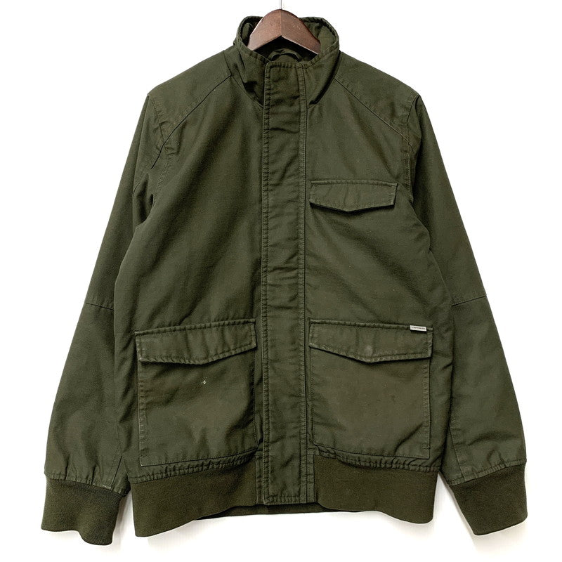 【中古品】【メンズ】 COTTON WORK JACKET コットン ワーク ジャケット アウター 146-260323-ya-20-izu サイズ：下記参照 カラー：カーキ 万代Net店