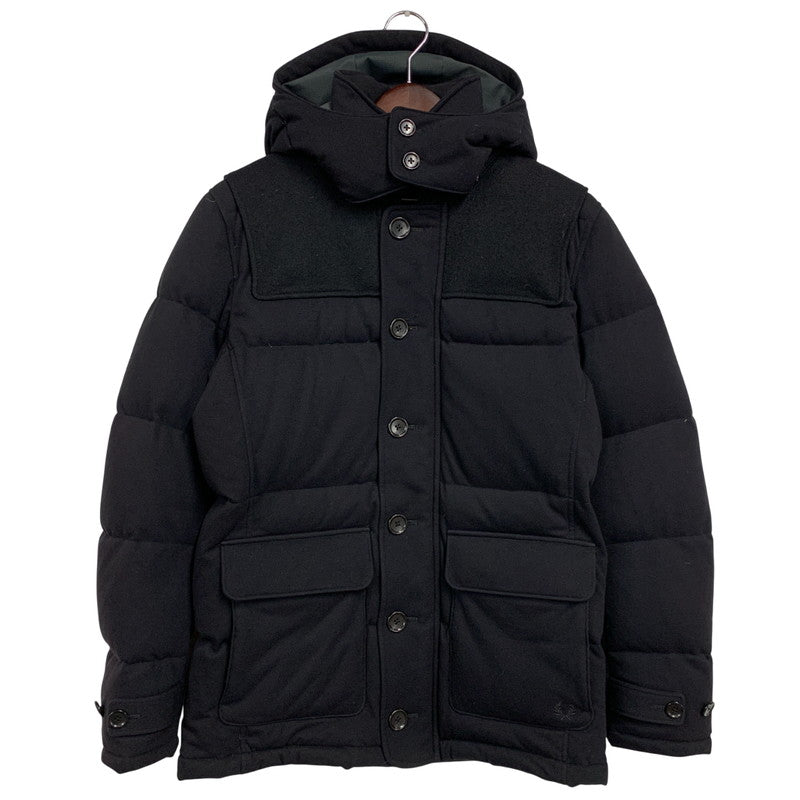 【中古品】【メンズ】 HOODED DOWN JACKET F2441 フーデッド ダウンジャケット アウター 141-260326-as-09-izu サイズ：M カラー：ブラック 万代Net店