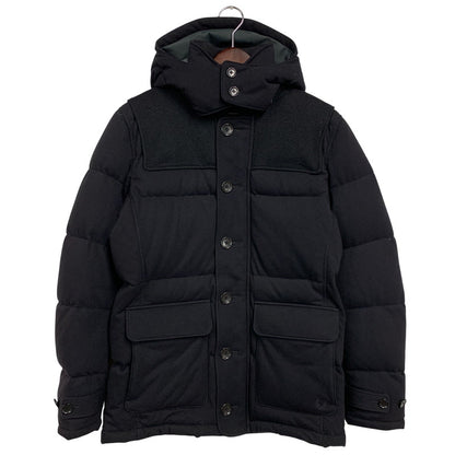 【中古品】【メンズ】 HOODED DOWN JACKET F2441 フーデッド ダウンジャケット アウター 141-260326-as-09-izu サイズ：M カラー：ブラック 万代Net店