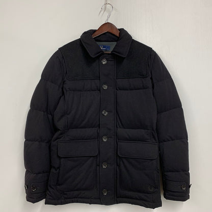 【中古品】【メンズ】 HOODED DOWN JACKET F2441 フーデッド ダウンジャケット アウター 141-260326-as-09-izu サイズ：M カラー：ブラック 万代Net店